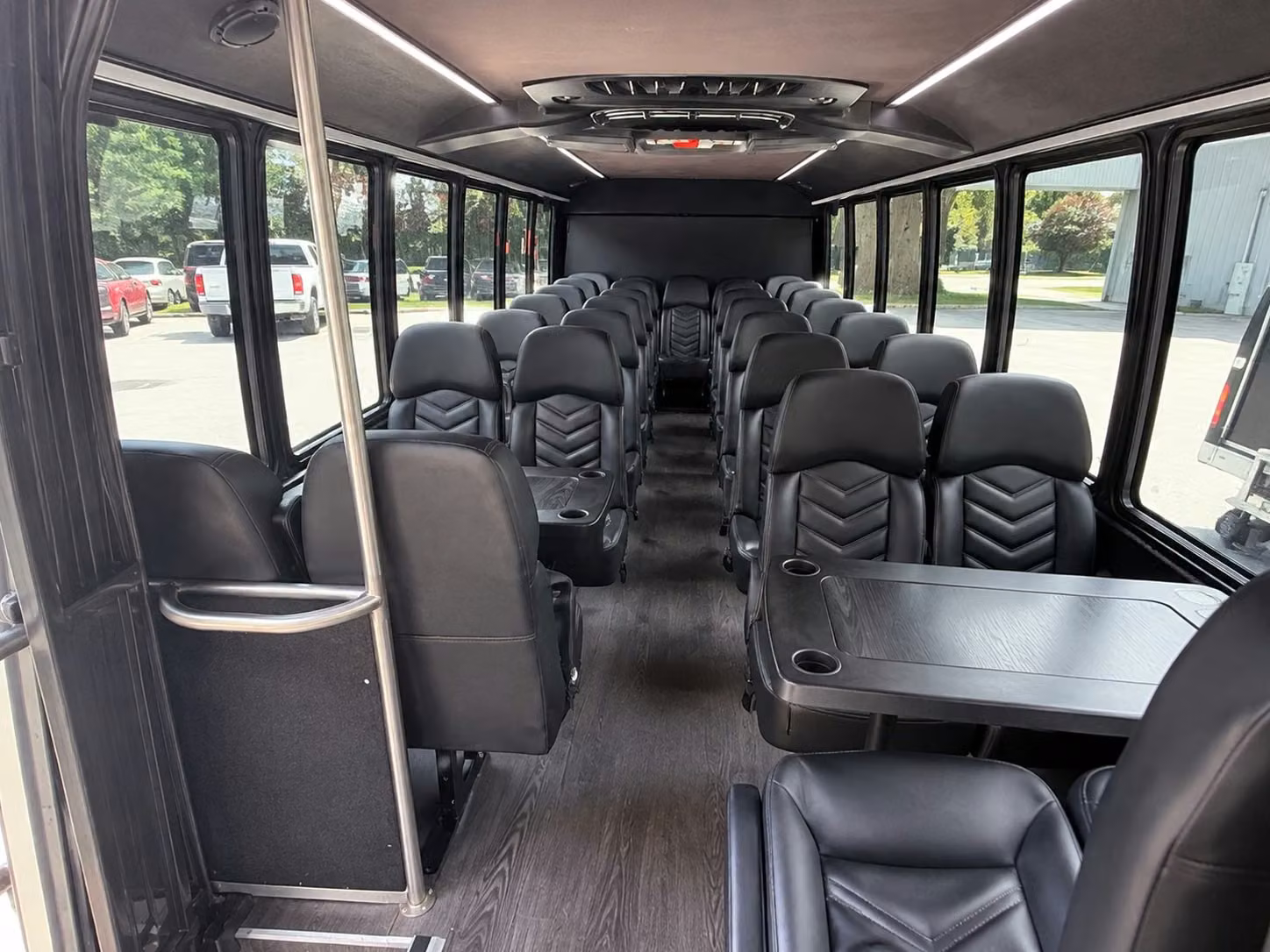 20 passenger minibus inside