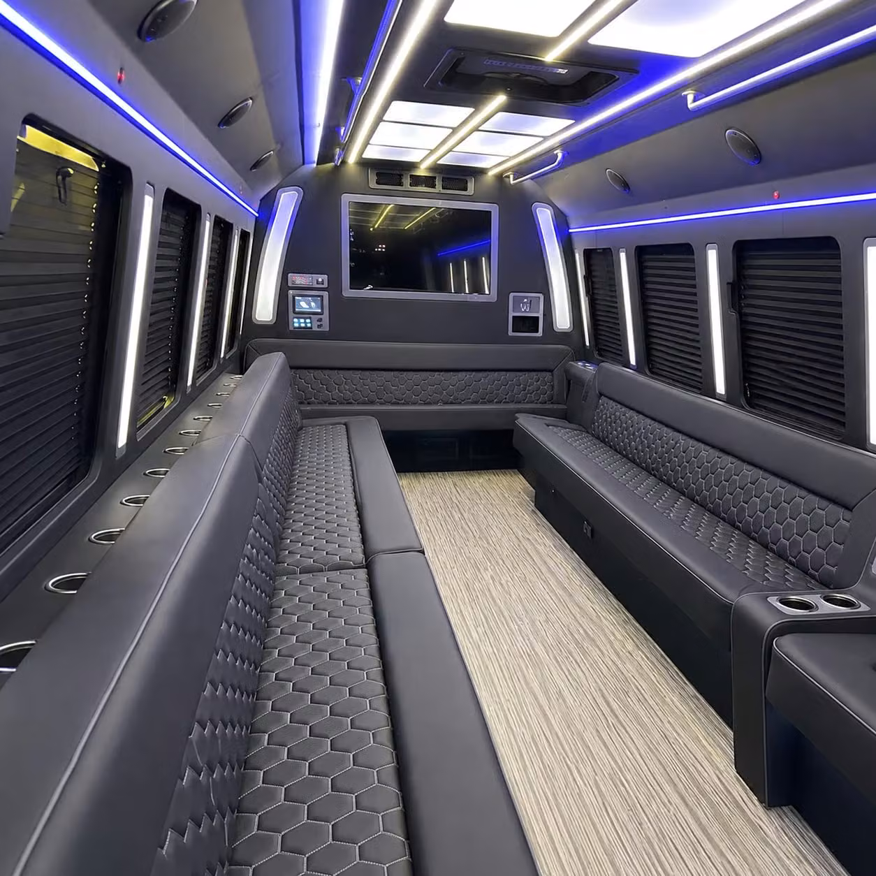 party bus interior