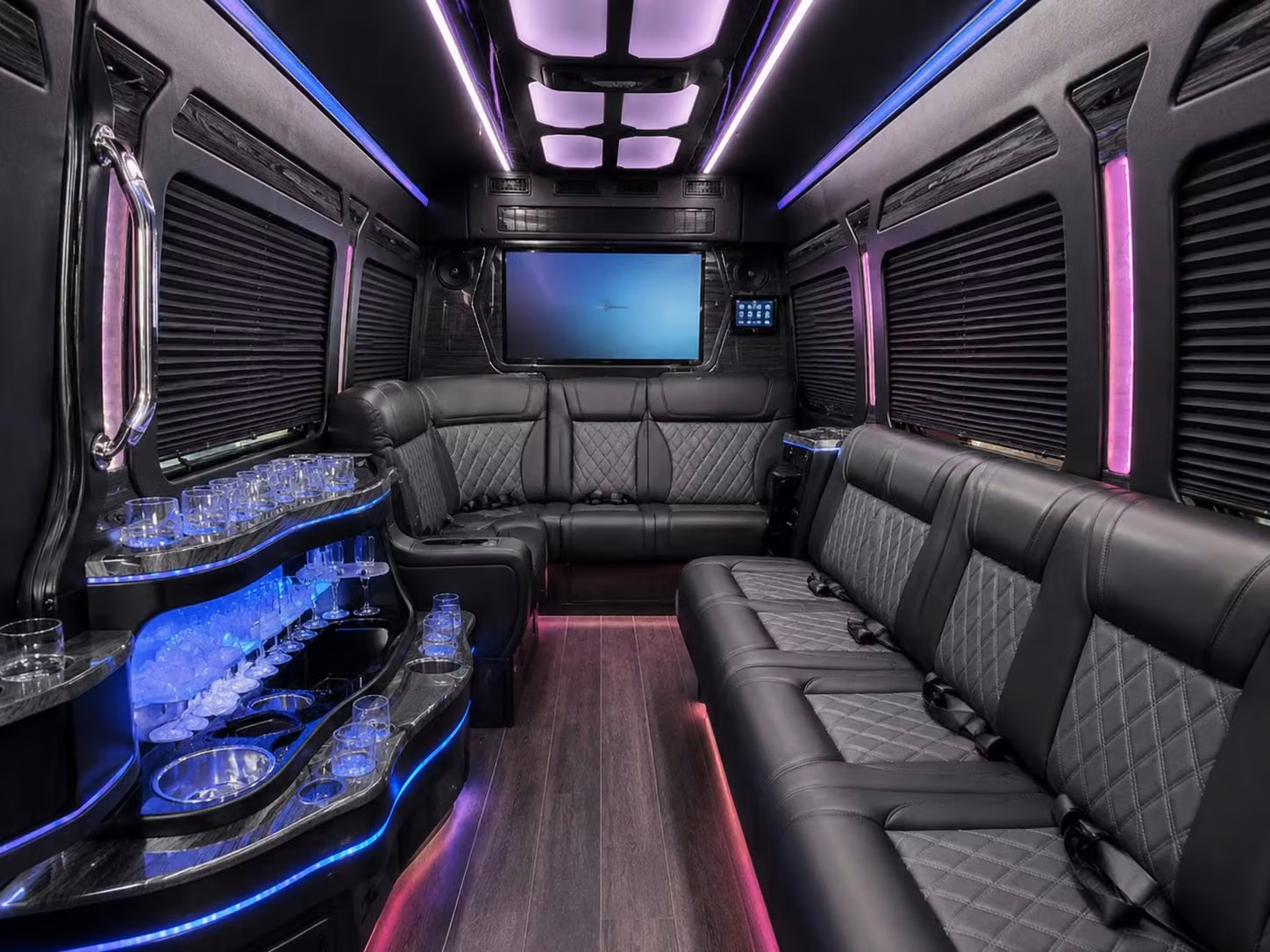rehearsal dinner and multi day wedding weekend transportation in westminster